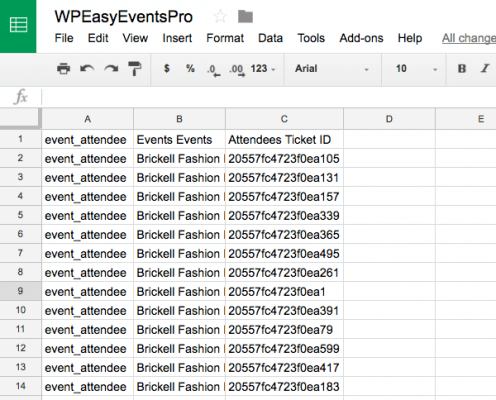Import Event Attendees in bulk and send them tickets via email using WP Easy Events WordPress plugin