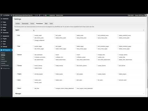 Expand the scope of built-in user roles from the plugin settings | EMD ...